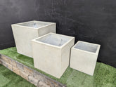 Photo of Campania Laguna Square Planter - Clearance - Exclusively Campania
